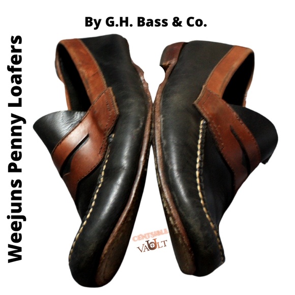 Weejuns Men’s Dress Shoes Size 10D Penny Loafers by G.H. Bass & Co. - Picture 4 of 7